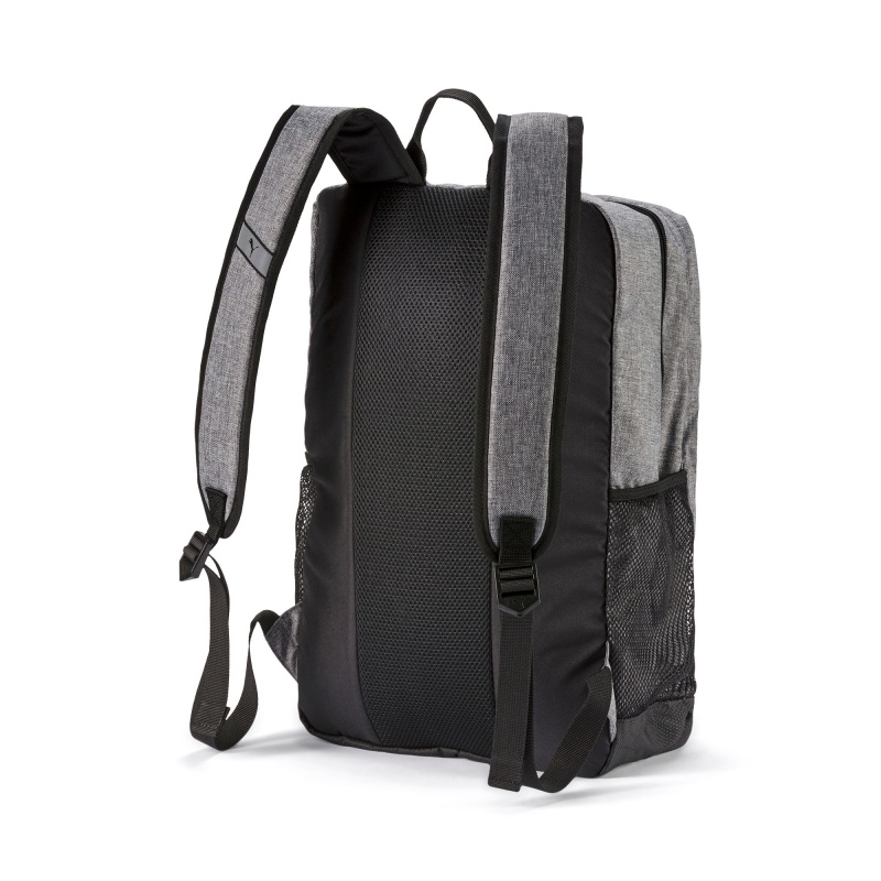 Mochilas Puma Square Medium Gray Heather | 14206PCDM