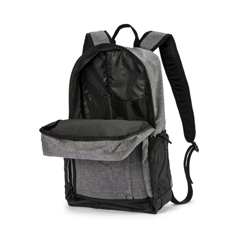 Mochilas Puma Square Medium Gray Heather | 14206PCDM