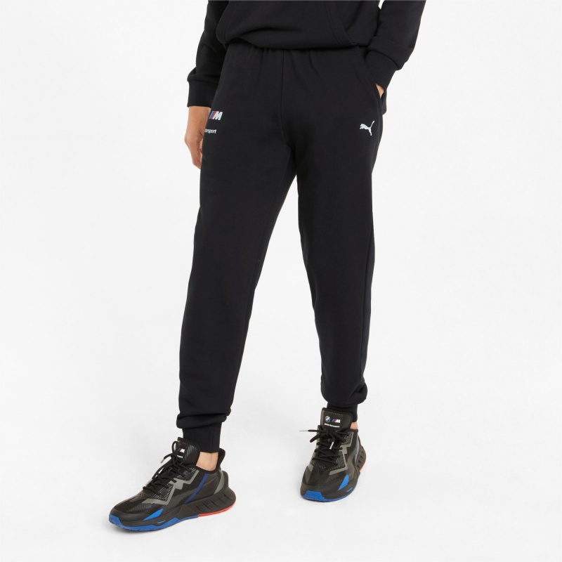 Pantalon Deportivo Puma BMW M Motorsport Essentials Negros | 91483IHLU