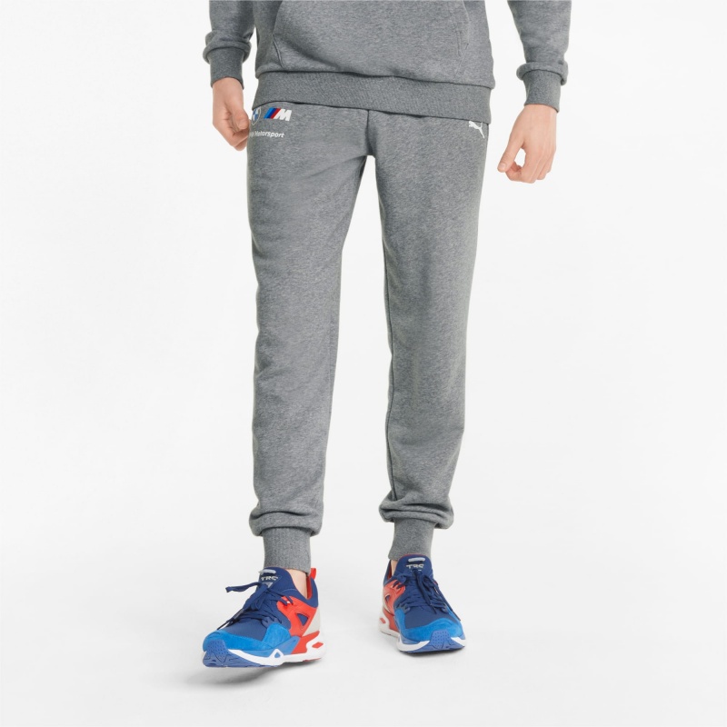 Pantalon Deportivo Puma BMW M Motorsport Essentials Medium Gray Heather | 60327IHZJ