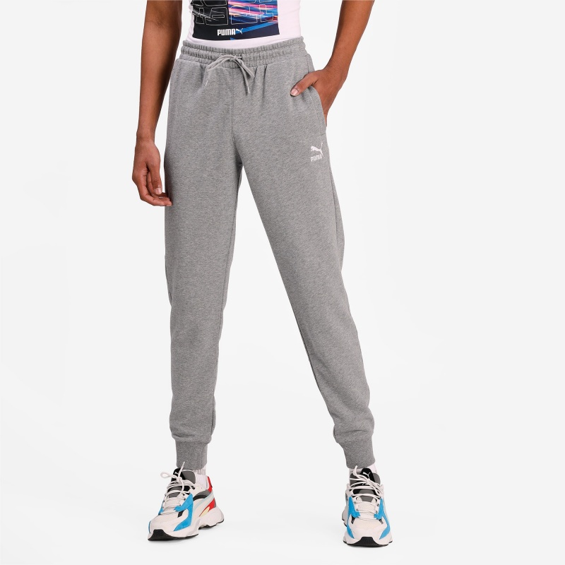 Pantalon Deportivo Puma Classics Cuffed Medium Gray Heather | 78951AXVE