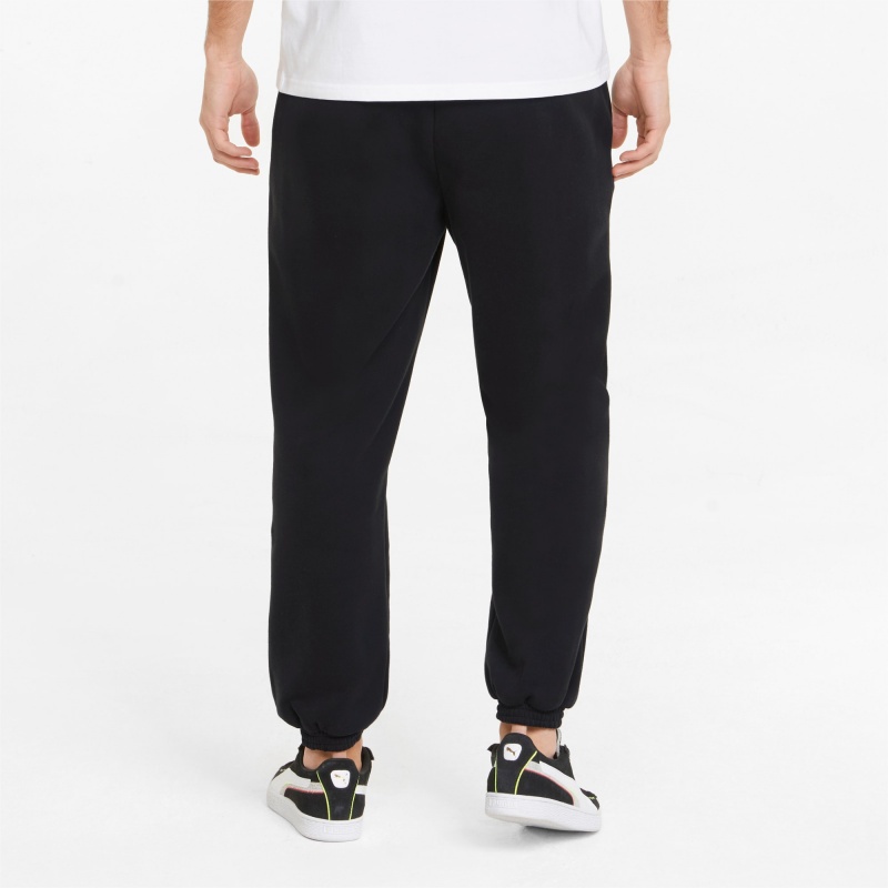 Pantalon Deportivo Puma Classics Relaxed Negros | 62594HUDZ