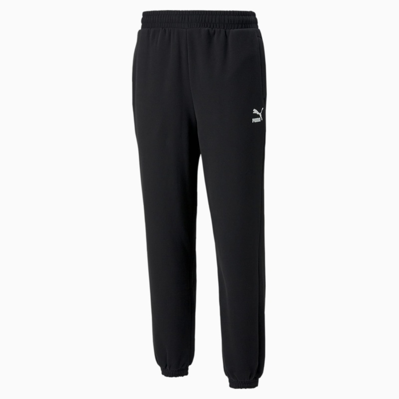 Pantalon Deportivo Puma Classics Relaxed Negros | 62594HUDZ