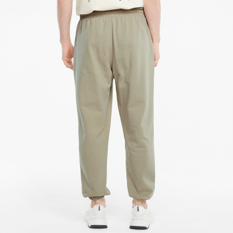 Pantalon Deportivo Puma Downtown French Terry Verdes | 18567CYXU