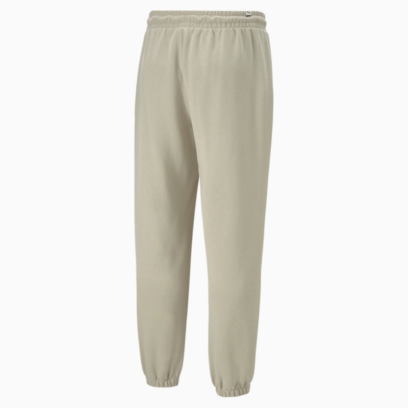 Pantalon Deportivo Puma Downtown French Terry Verdes | 18567CYXU