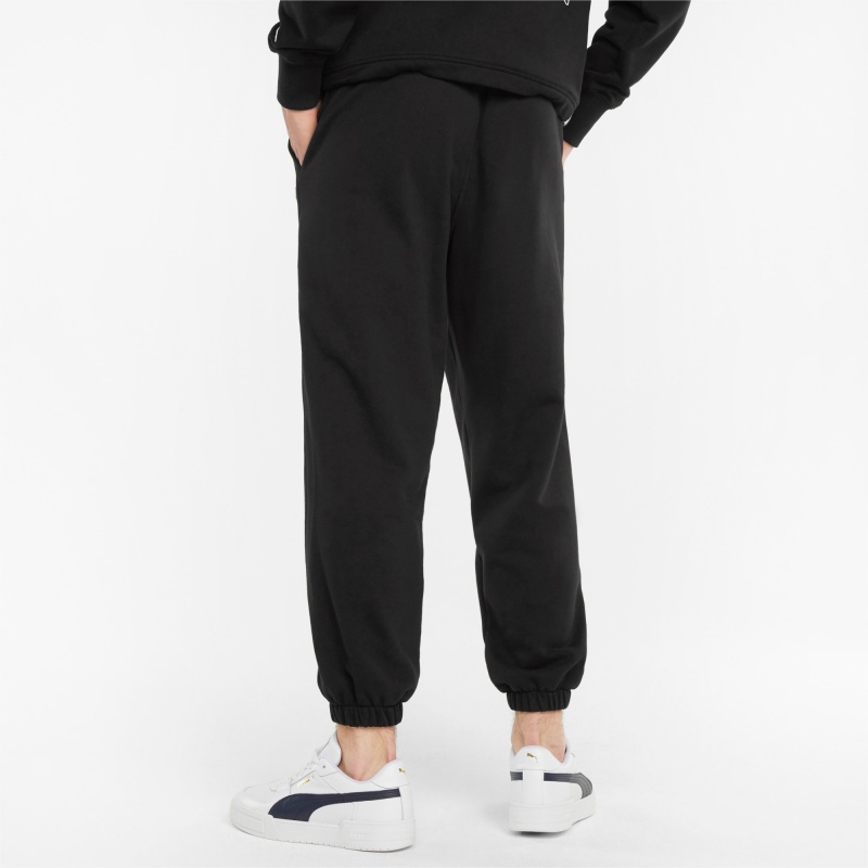 Pantalon Deportivo Puma Downtown French Terry Negros | 23406OZXY