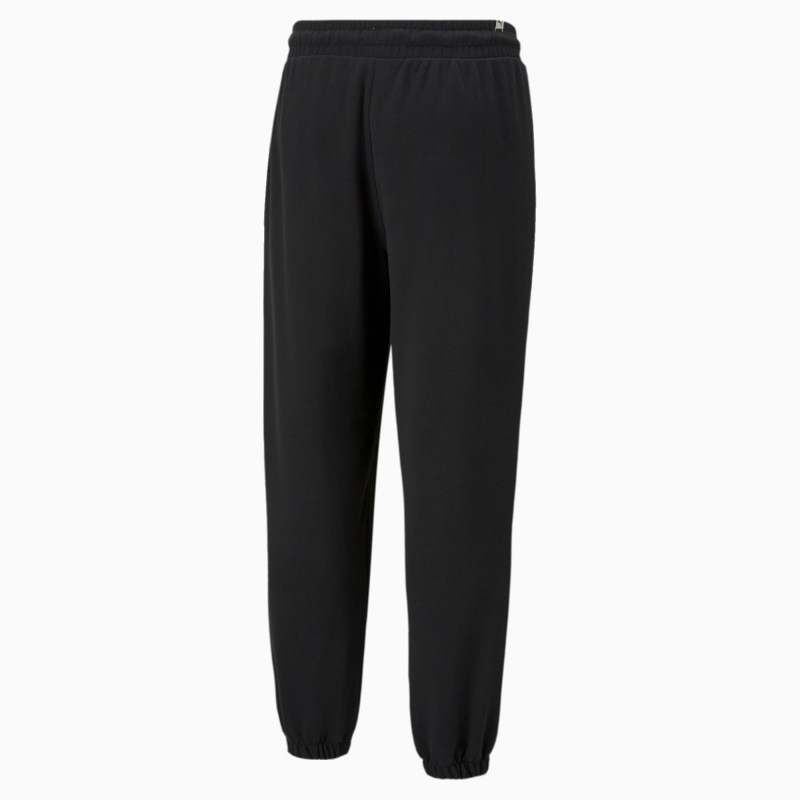 Pantalon Deportivo Puma Downtown French Terry Negros | 23406OZXY