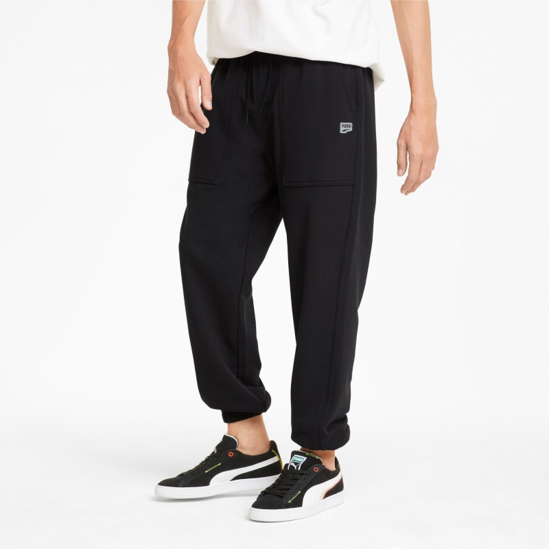 Pantalon Deportivo Puma Downtown Negros | 32465DKGR