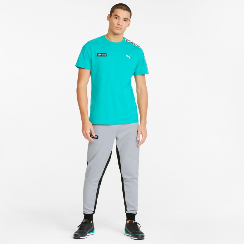 Pantalon Deportivo Puma Mercedes F1 Plateados | 83567PJGW