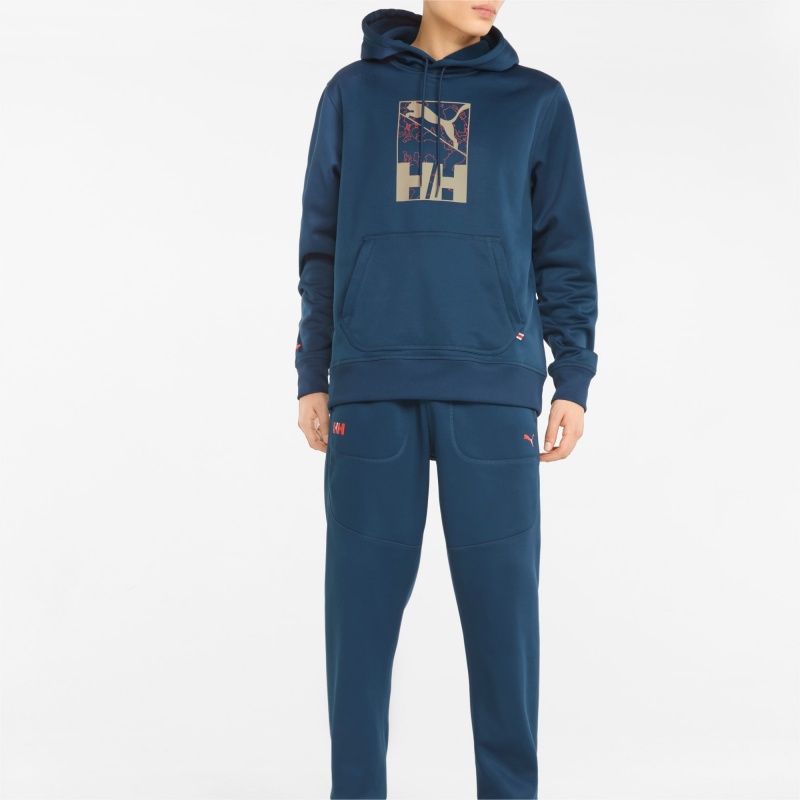 Pantalon Deportivo Puma PUMA x HELLY HANSEN Invierno Azules | 93608ONYQ