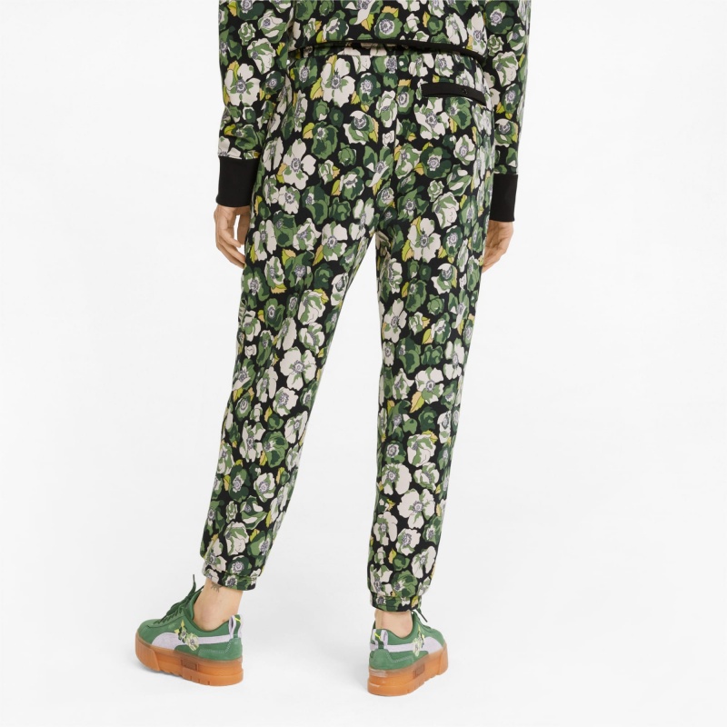 Pantalon Deportivo Puma PUMA x LIBERTY Printed Negros Flores | 47628JNOB