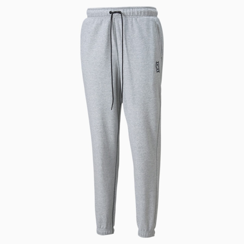 Pantalon Deportivo Puma Pivot EMB Basketball Azules | 87605YRNE
