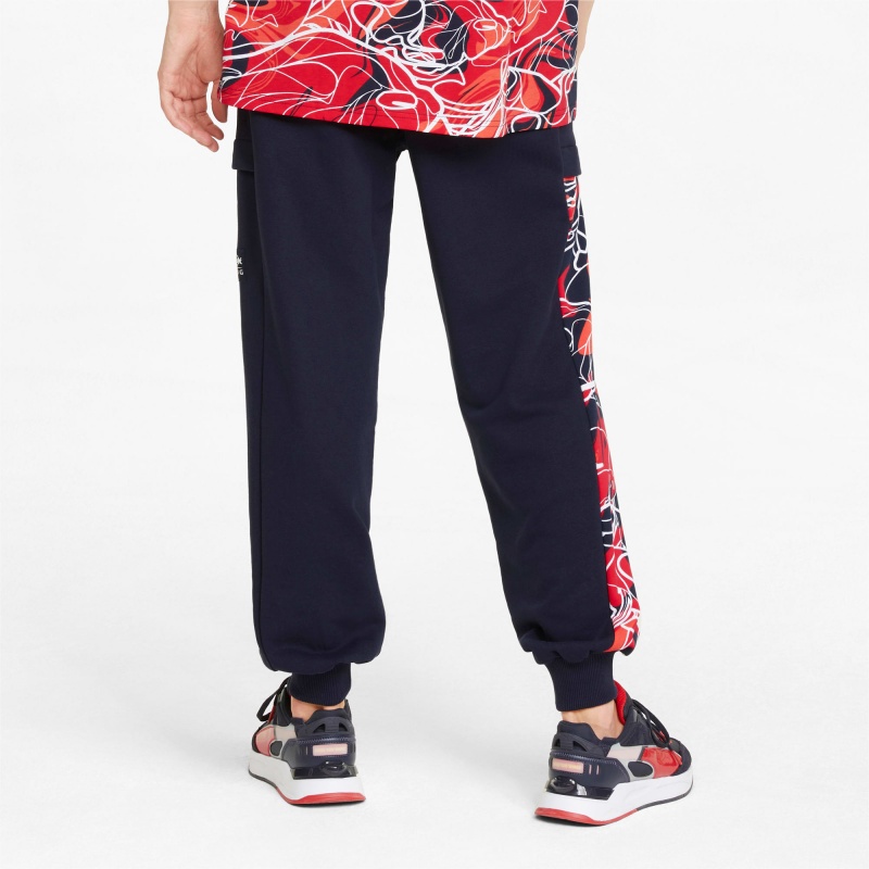 Pantalon Deportivo Puma Red Bull Carreras Printed NIGHT SKY | 65238MZKF