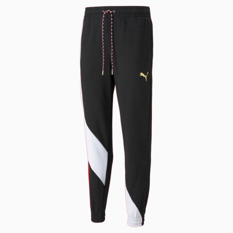 Pantalon Puma AS Entrenamiento Negros | 53694FDLV