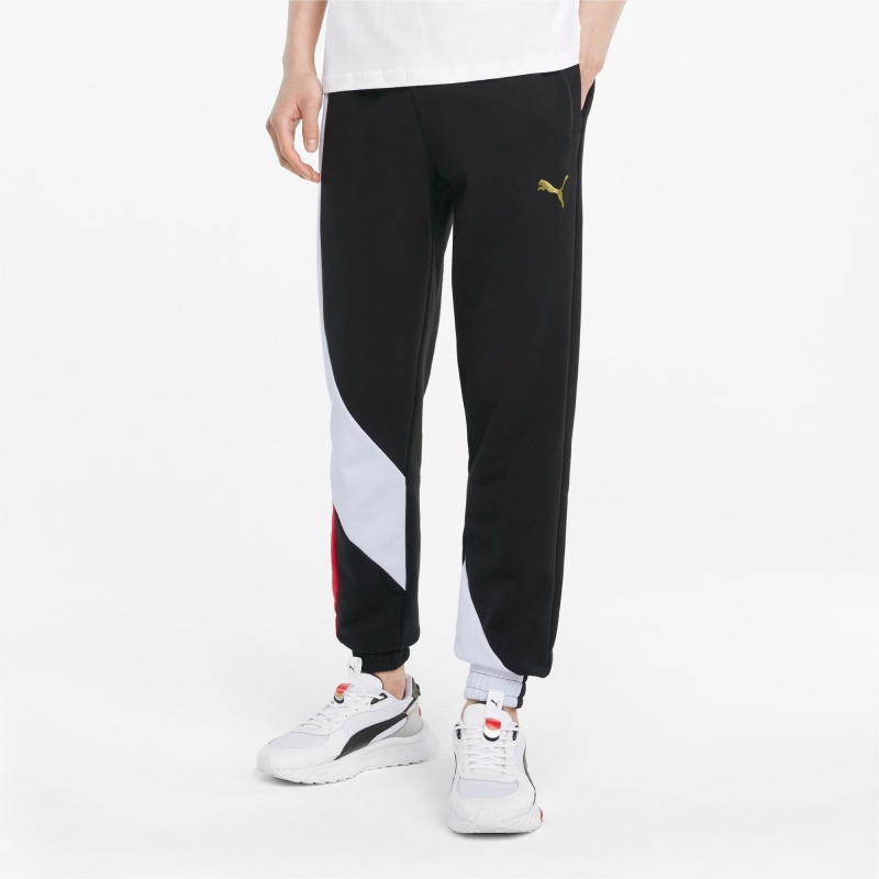Pantalon Puma AS Entrenamiento Negros | 53694FDLV