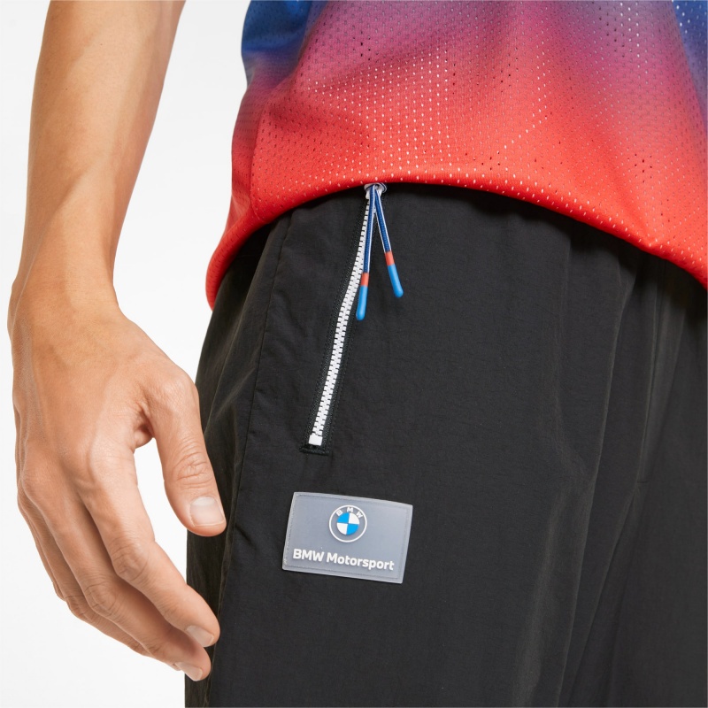 Pantalon Puma BMW M Motorsport Statement Woven Negros | 57206AMFZ
