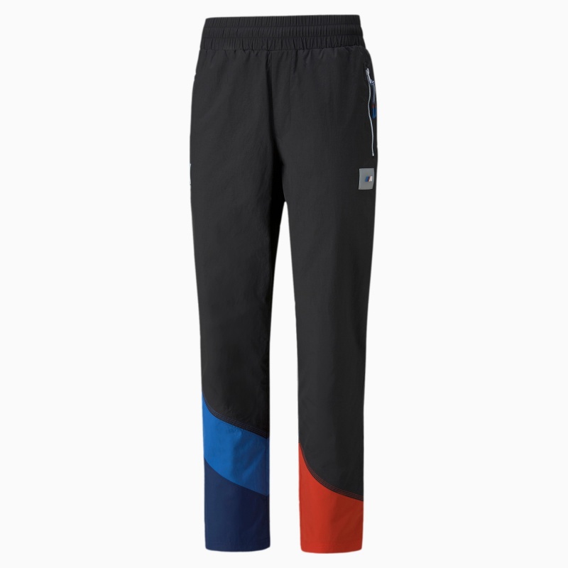 Pantalon Puma BMW M Motorsport Statement Woven Negros | 57206AMFZ