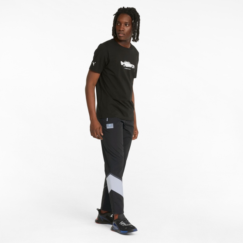Pantalon Puma BMW M Motorsport Statement Woven Negros | 87654ERWU