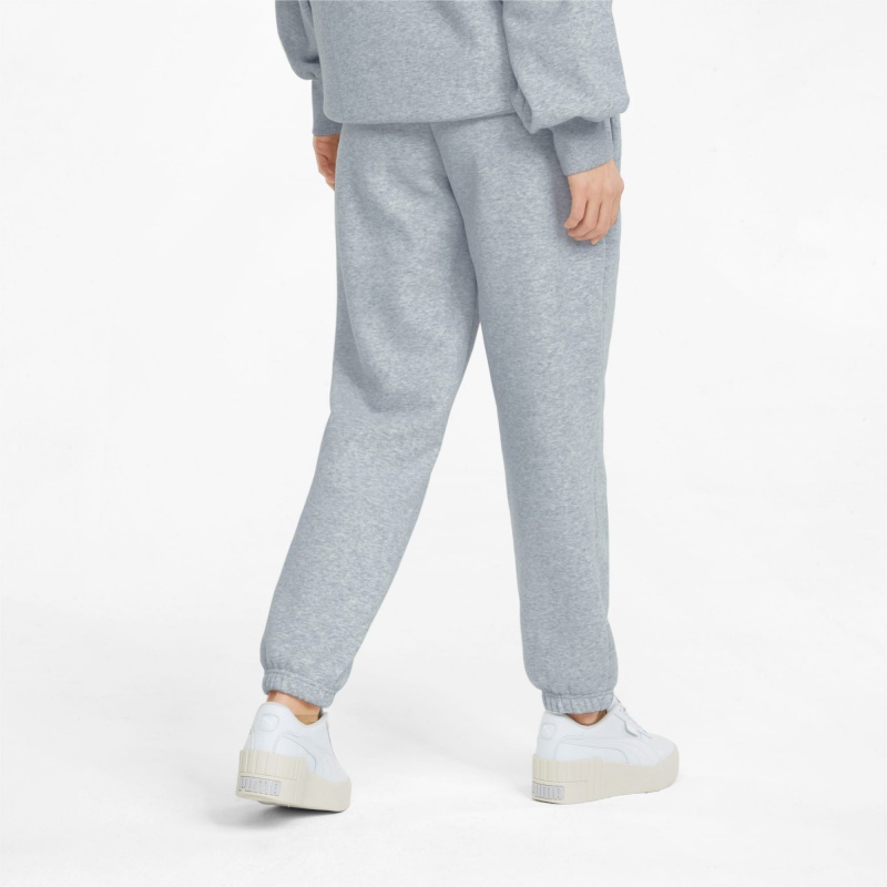 Pantalon Puma Classics Relaxed Azules | 81647DVWP