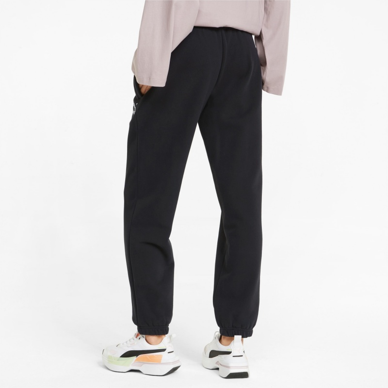 Pantalon Puma Classics Relaxed Negros | 48317QBYS