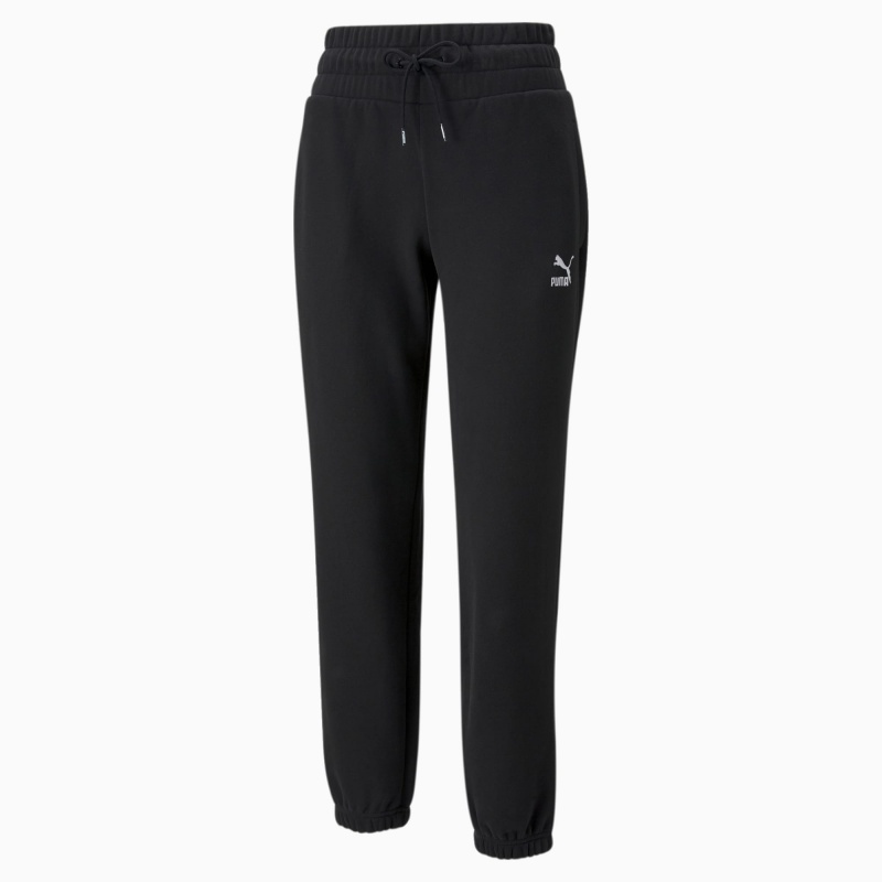 Pantalon Puma Classics Relaxed Negros | 48317QBYS