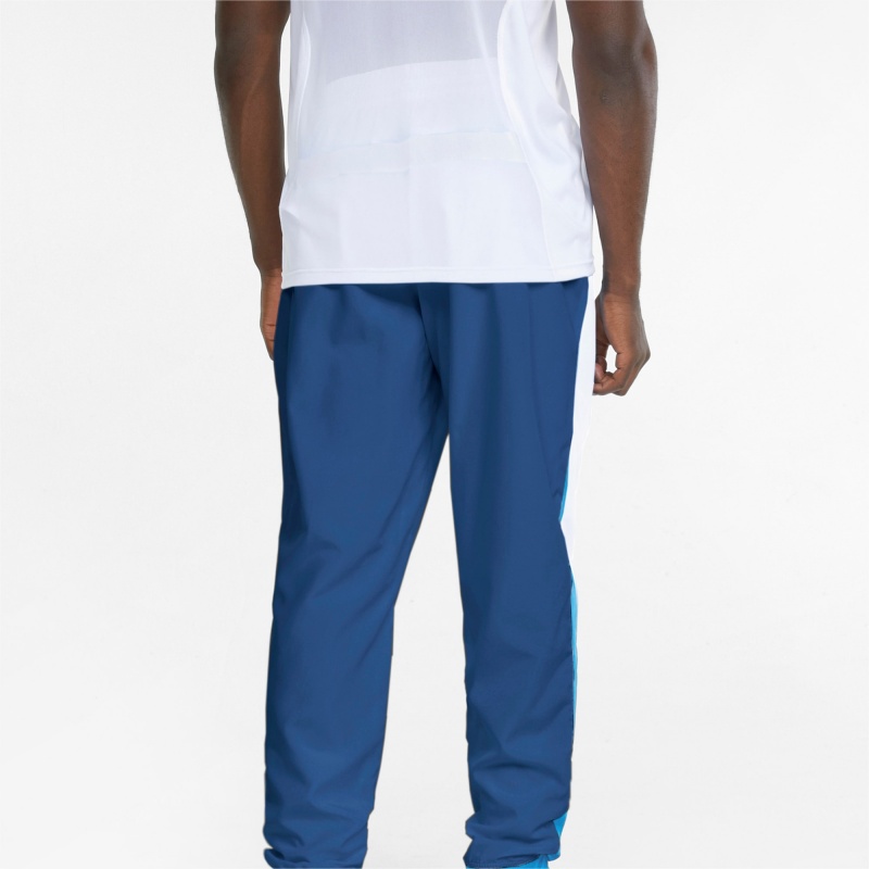 Pantalon Puma Clyde Basketball Blancos | 82435DBOL