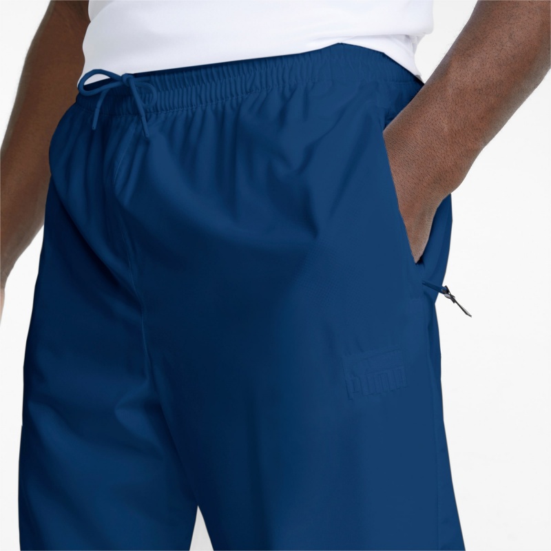 Pantalon Puma Clyde Basketball Blancos | 82435DBOL