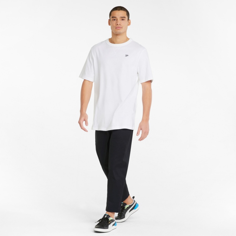 Pantalon Puma Downtown Twill Tapered Negros | 60194RZNQ