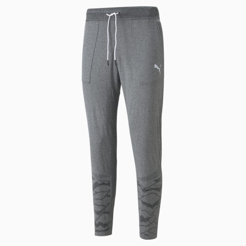 Pantalon Puma EVOKNIT Entrenamiento Negros | 06498HWAT