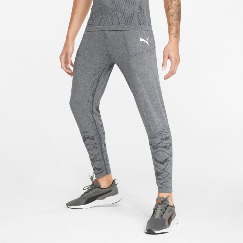 Pantalon Puma EVOKNIT Entrenamiento Negros | 06498HWAT
