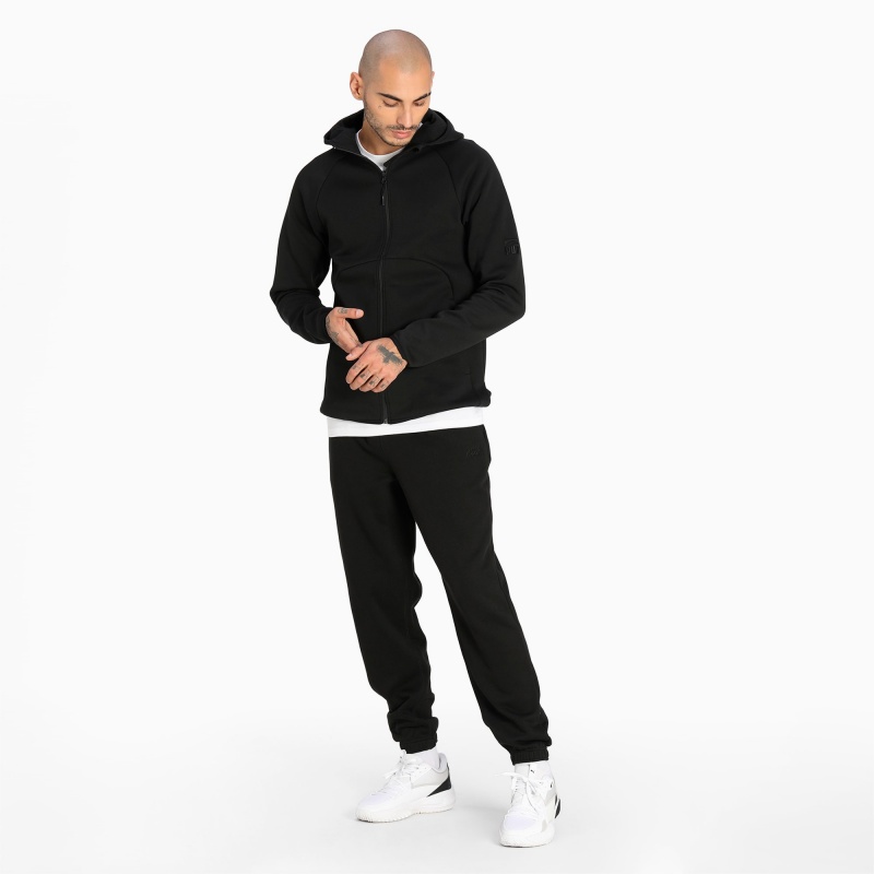 Pantalon Puma First Pick Basketball Negros | 85094DYNC