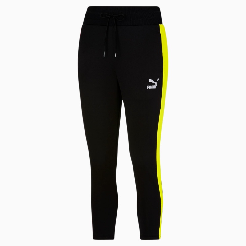 Pantalon Puma Iconic T7 Cigarette Negros | 51463KUZS