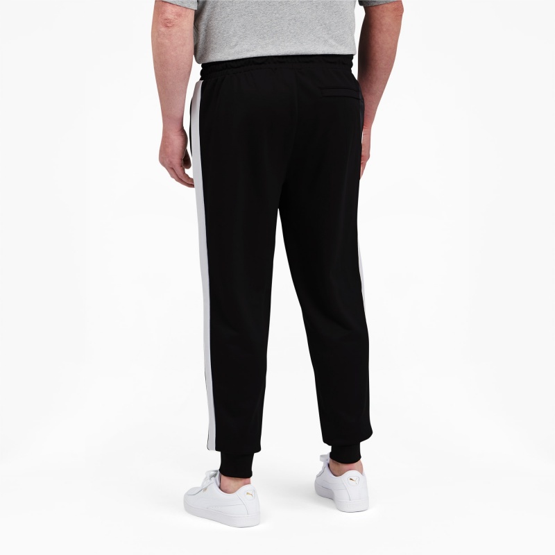 Pantalon Puma Iconic T7 Pista BT Negros Blancos | 69105VOYN