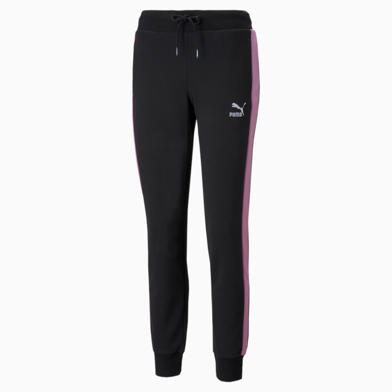 Pantalon Puma Iconic T7 Pista Negros | 02968KQBA