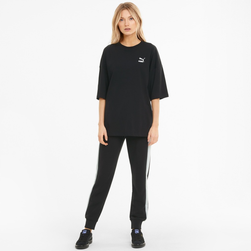 Pantalon Puma Iconic T7 Pista Negros | 26753NJIW