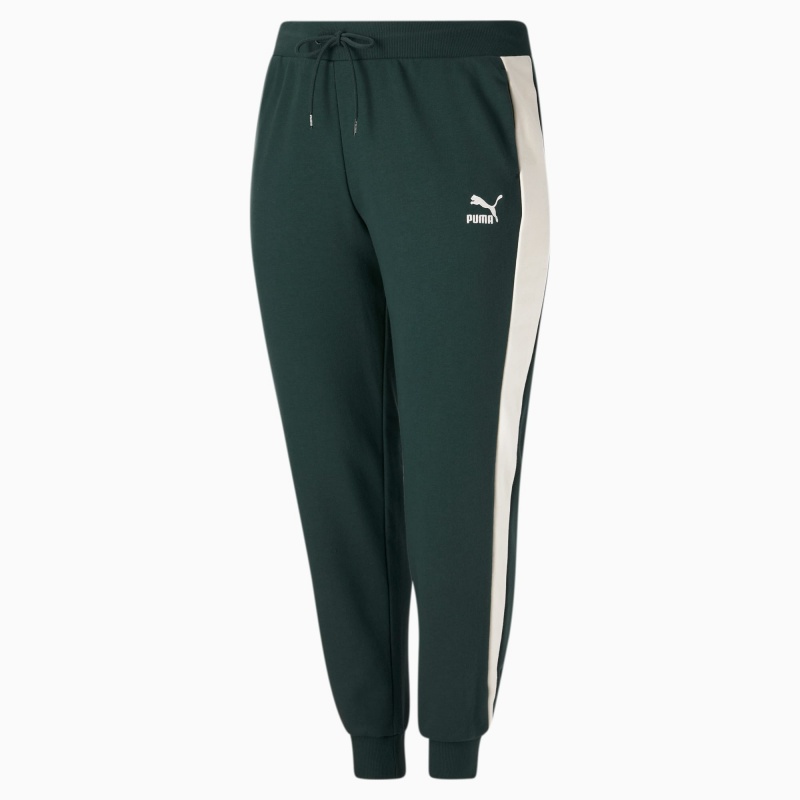 Pantalon Puma Iconic T7 Pista PL Verdes | 17298QGXB