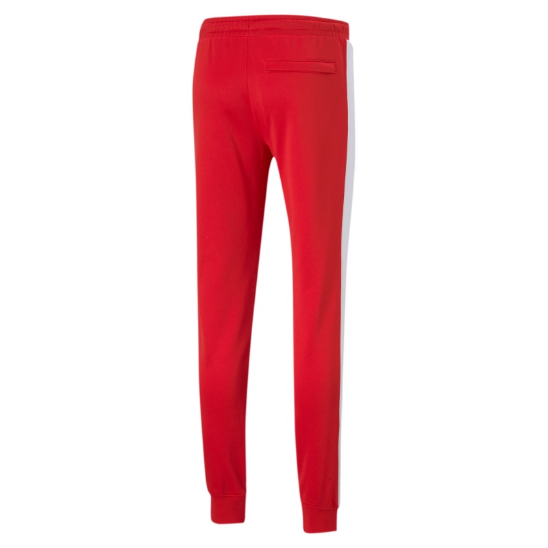 Pantalon Puma Iconic T7 Pista Rojos | 34198HUMV