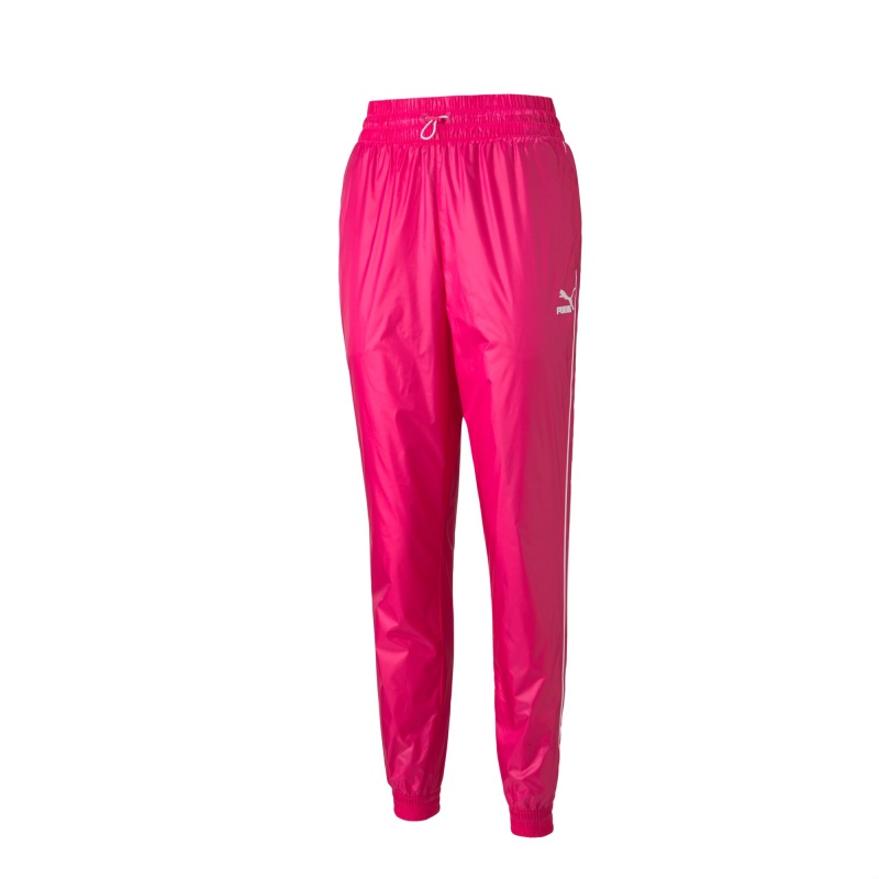 Pantalon Puma Iconic T7 Woven Pista Morados | 13820QKTB