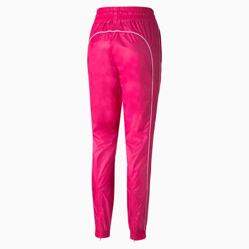 Pantalon Puma Iconic T7 Woven Pista Morados | 13820QKTB