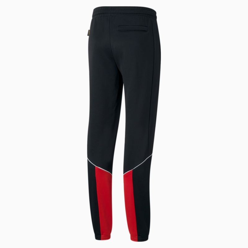 Pantalon Puma King Pista Negros Rojos | 74923ORWH