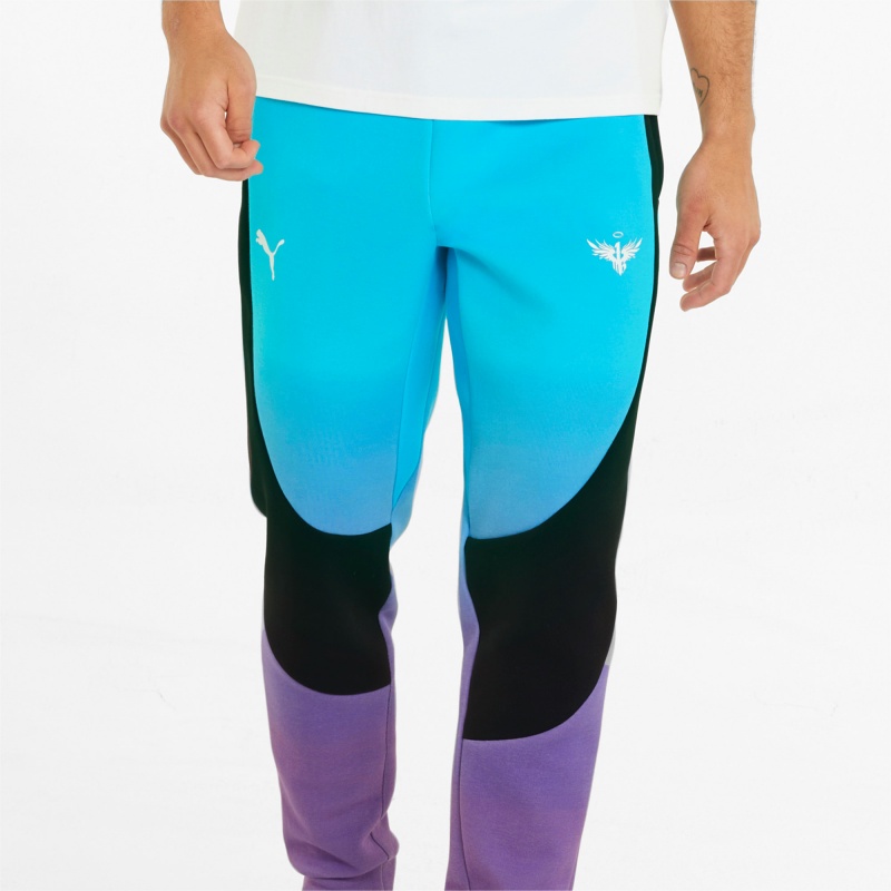 Pantalon Puma Melo Dime Basketball Azules | 56281IHEF