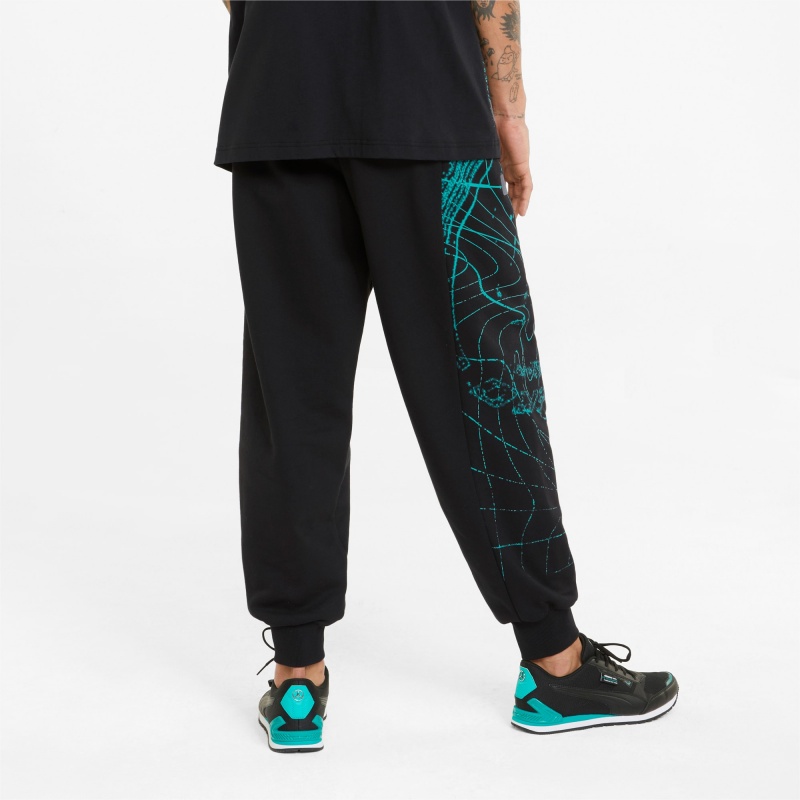 Pantalon Puma Mercedes F1 Statement Negros | 67504WMLU