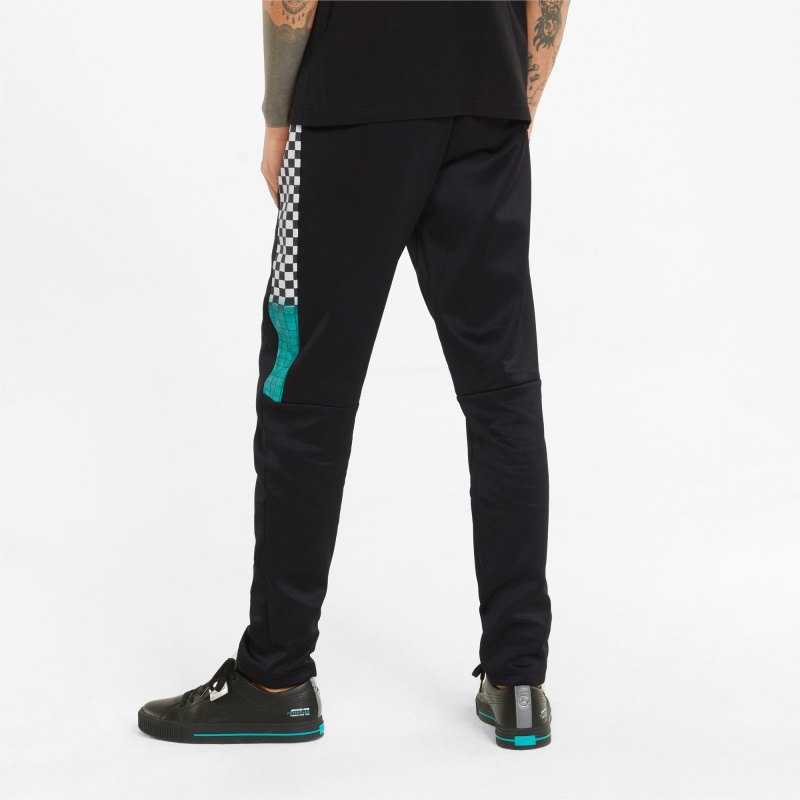 Pantalon Puma Mercedes F1 T7 Pista Negros | 49127DPYT