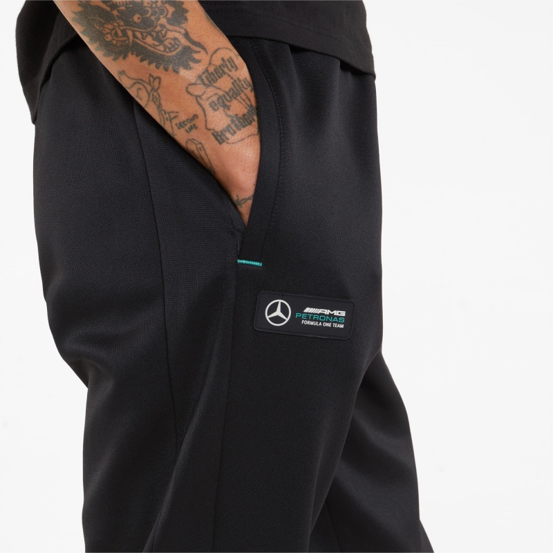 Pantalon Puma Mercedes F1 T7 Pista Negros | 49127DPYT