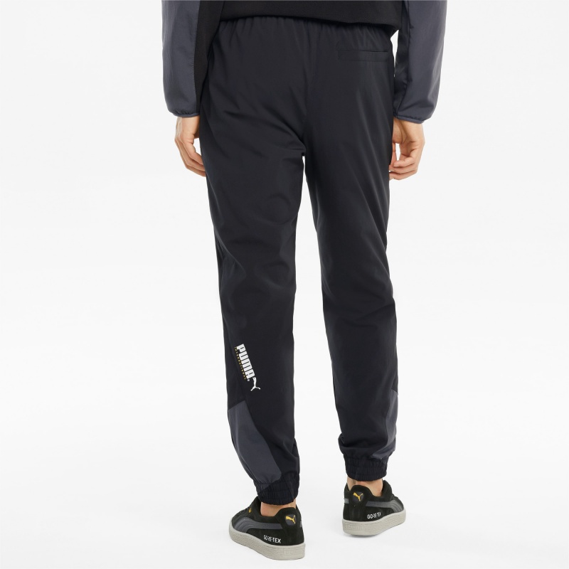 Pantalon Puma PUMA International Winterized Woven Negros | 19865SBQR