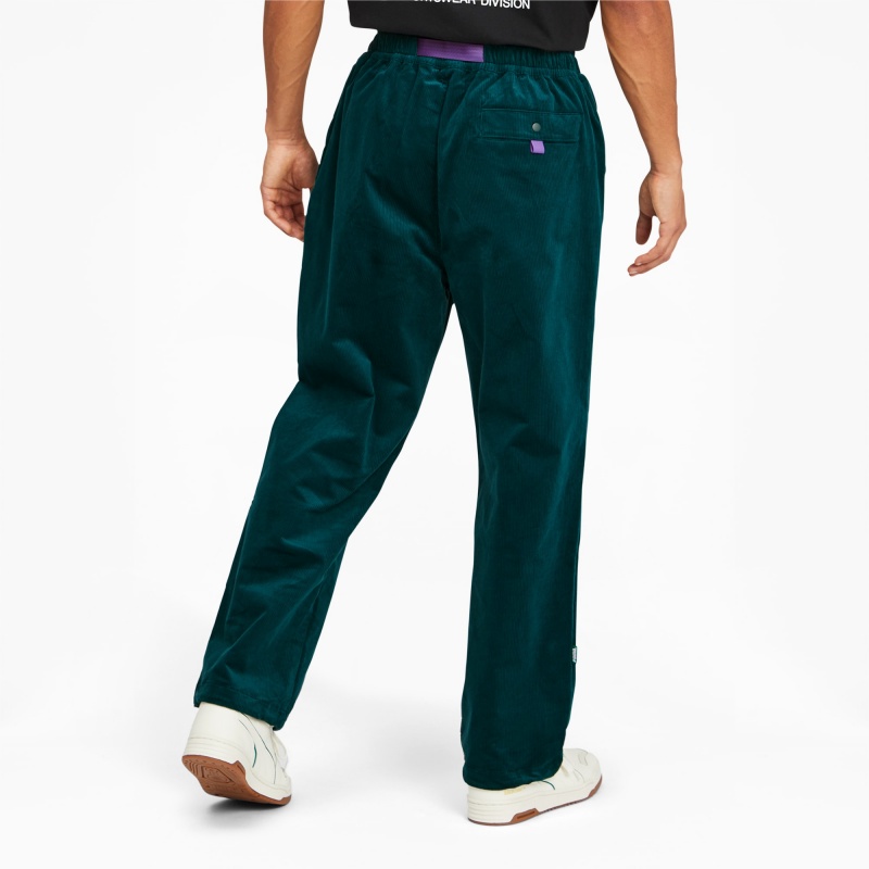 Pantalon Puma PUMA x BUTTER GOODS Pista Pants Azules | 61432WHIG