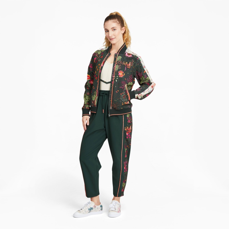 Pantalon Puma PUMA x LIBERTY Printed Pista Verdes | 05924YKTO