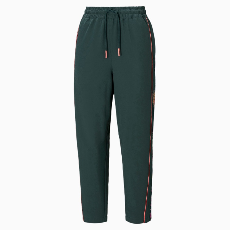 Pantalon Puma PUMA x LIBERTY Printed Pista Verdes | 05924YKTO