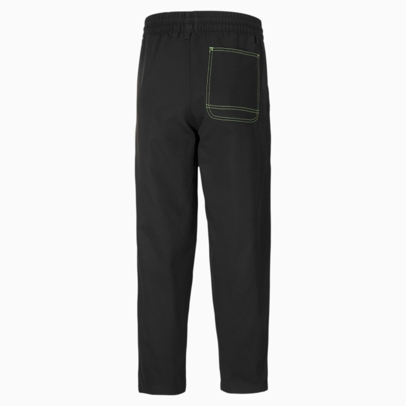 Pantalon Puma PUMA x SANTA CRUZ Twill Pants Negros | 70418XUWQ