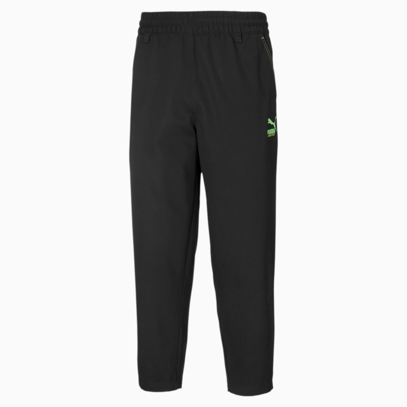 Pantalon Puma PUMA x SANTA CRUZ Twill Pants Negros | 70418XUWQ